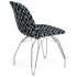 Стул Tilia Eos-M сиденье с тканью, ножки металлические хромированные ARTCLASS 805