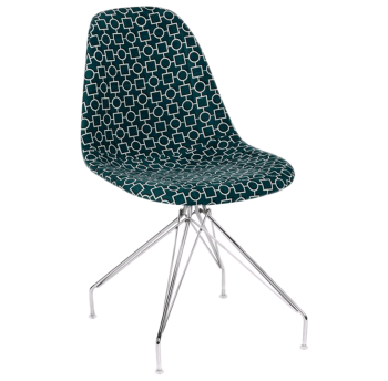 Стул Tilia Eos-X сиденье с тканью, ножки металлические хромированные ARTCLASS 808