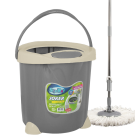 Набір для прибирання Planet Spin Mop Joker 15 л сірий