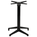 База стола для відкидної стільниці Tilia Moon чорна База стола для відкидної стільниці Tilia Moon чорна