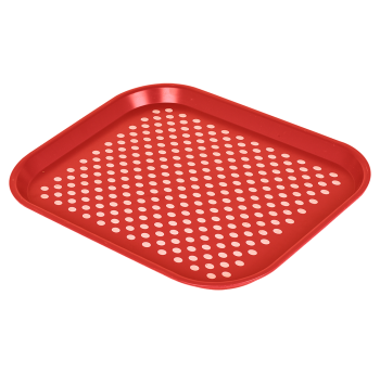 Піднос протиковзке покриття червоний