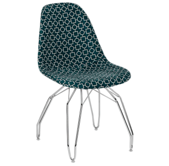 Стул Tilia Eos-M сиденье с тканью, ножки металлические хромированные ARTCLASS 808