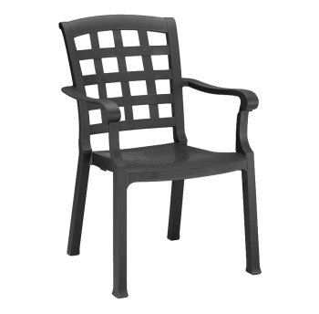 Кресло Papatya Паша антрацит