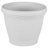 Горшок для цветов Wire 15 л белый