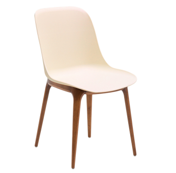 Стул Tilia Shell-W кремовый