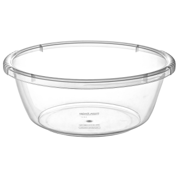 Таз круглый 10 л прозрачный