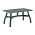 Стіл прямокутний Irak Plastik King 80x140 зелений
