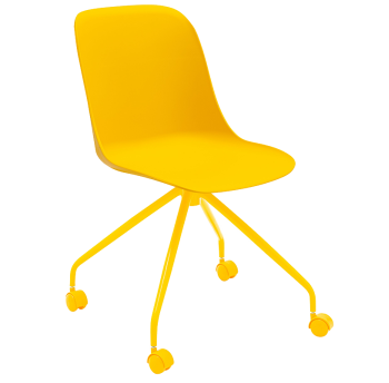 Стул Tilia Shell-OP желтый - желтый