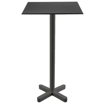 База стола Kross bar 63x63x110 см антрацит Papatya