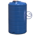 Ємність 4000 л дві горловини вертикальна синя
