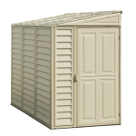 Сарай пластиковий Sidemate 242x122x185 см слонова кістка Сарай пластиковий Sidemate 242x122x185 см слонова кістка