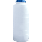 Бочка 300 л узкая вертикальная  ВО ПБ белая