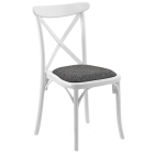 Стілець Tilia Capri Pad біла слонова кістка