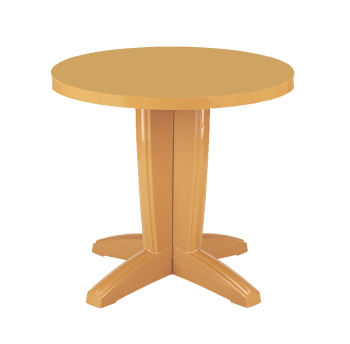 Стіл круглий Papatya Браво 80 тик