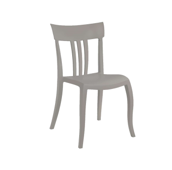 Стул Papatya Trio-S серо-коричневый