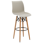 Стул барный Tilia Laser-V ножки буковые бежевый