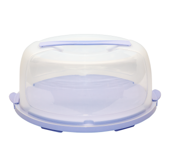 Тортовница d28,5 см сиреневая