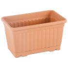 Горшок для цветов балконный Kemer 6 л терракотовый