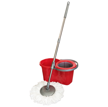 Набор для уборки Planet Spin Mop Mini 14 л красный