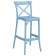 Стул барный Tilia Capri 65 см голубой 