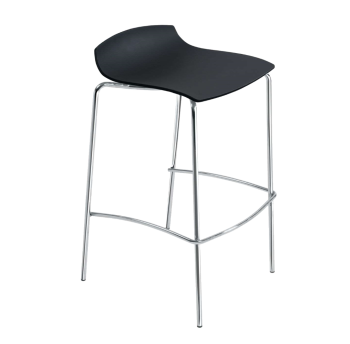 Барный стул Papatya X-Treme BSS матовый черный