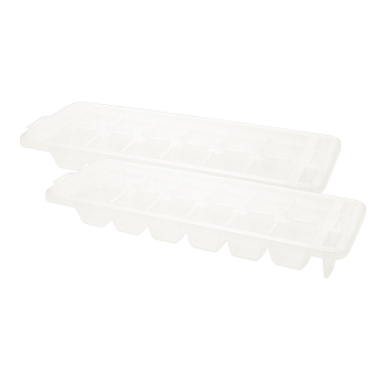 Форма для льоду Premium 2 шт біла Irak Plastik