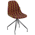 Стілець Tilia Eos-X сидіння з тканиною, ніжки металеві фарбовані ARTNUVO 46904 - V6