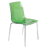 Стілець Papatya X-Treme S прозоро-зелений