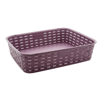 Корзина под ротанг 3 л коричневая