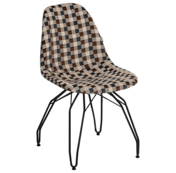 Стул Tilia Eos-M сиденье с тканью, ножки металлические крашеные ARTNUVO 46904 - V5