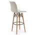 Стул барный Tilia Laser-V ножки буковые бежевый