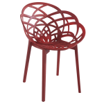 Крісло Papatya Flora матовий червона цегла сидіння, ніжки матовий цегла Крісло Papatya Flora матовий червона цегла сидіння, ніжки матовий цегла