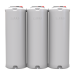 Ємність-модуль 3000 л вузька вертикальна біла Ємність-модуль 3000 л вузька вертикальна біла