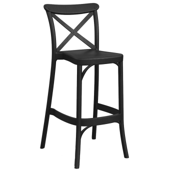 Стілець барний Tilia Capri 75 см чорний