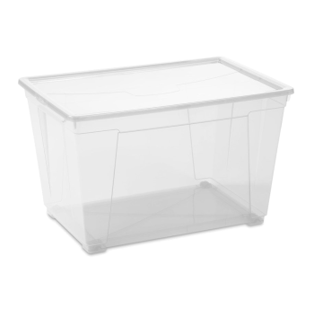 Контейнер Easy 46 л на колесах прозорий