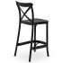 Стілець барний Tilia Capri 75 см чорний