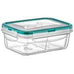 Контейнер Fresh Box 2 отсека 0,2 л + 0,2 л  прозрачный