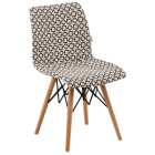 Стул Tilia Laser-V ножки буковые, сиденье с тканью ARTCLASS 802