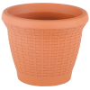 Горшок для цветов Wire 42 л терракотовый