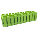 Горшок для цветов балконный Akasya 11 л зеленый Горшок для цветов балконный Akasya 11 л зеленый