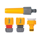 Набір для поливу, накінечник + 3 конектори d15 - 19 мм HoZelock 2372