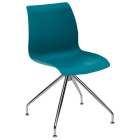 Стул Tilia Lazer-Z ножки хромированные зеленая нефть