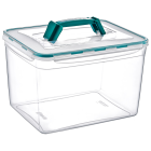 Контейнер з ручкою великий Fresh Box 11 л прозорий