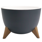 Горщик для квітів Ufo 10 л антрацитовий