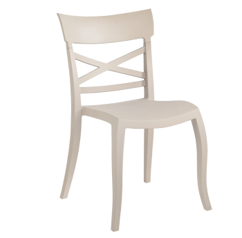 Стілець Papatya XSera-S пісочно-бежевий
