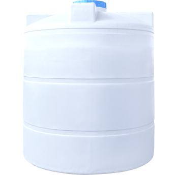 Бочка 4000 л вертикальна ПБ біла
