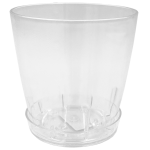 Горщик для орхідеї з піддоном Vanda 2,2 л прозорий Уцінка Горщик для орхідеї з піддоном Vanda 2,2 л прозорий Уцінка