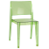 Стілець Papatya Gyza прозоро-зелений