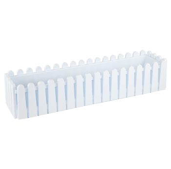 Горшок для цветов балконный Istanbul 14 л белый