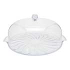 Тортовница Кристалл прозрачная